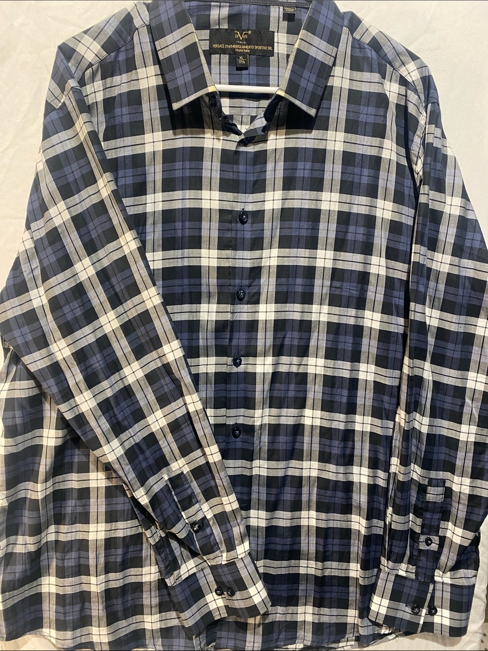 Men’s Versace 19-69 Abbigliamento Sportivo SLR cotton long sleeve button up